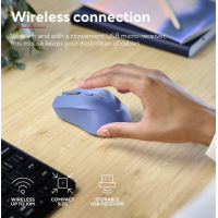 Мишка Trust Mydo Silent Wireless Blue (25041) Diawest