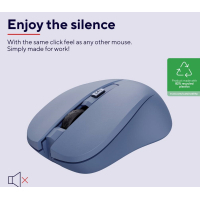 Мишка Trust Mydo Silent Wireless Blue (25041) Diawest