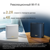 Точка доступа Wi-Fi ASUS XT8 V2 Black 2pk (90IG0590-MO3A20) Diawest