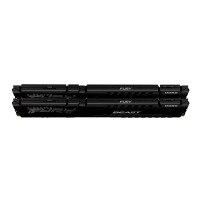 Модуль пам'яті для комп'ютера DDR5 16GB (2x8GB) 5200 MHz Beast Black Kingston Fury (ex.HyperX) (KF552C36BBEK2-16) Diawest