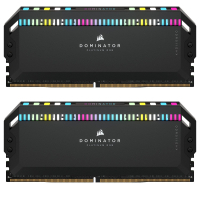 Модуль пам'яті для комп'ютера DDR5 32GB (2x16GB) 7200 MHz Dominator Platinum RGB Black Corsair (CMT32GX5M2X7200C34) Diawest