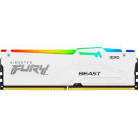 Модуль пам'яті для комп'ютера DDR5 16GB 5600 MHz Beast White RGB Kingston Fury (ex.HyperX) (KF556C36BWEA-16) Diawest