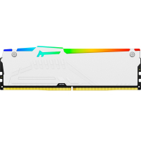 Модуль пам'яті для комп'ютера DDR5 16GB 5600 MHz Beast White RGB Kingston Fury (ex.HyperX) (KF556C36BWEA-16) Diawest