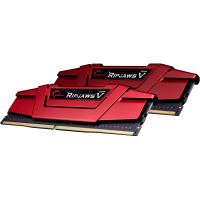 Модуль пам'яті для комп'ютера DDR4 16GB (2x8GB) 2666 MHz Ripjaws V Red G.Skill (F4-2666C19D-16GVR) Diawest