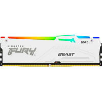 Модуль пам'яті для комп'ютера DDR5 32GB 5200 MHz Beast White RGB Kingston Fury (ex.HyperX) (KF552C36BWEA-32) Diawest