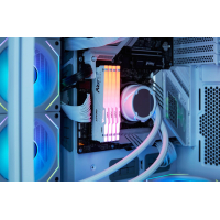 Модуль пам'яті для комп'ютера DDR5 32GB 5200 MHz Beast White RGB Kingston Fury (ex.HyperX) (KF552C36BWEA-32) Diawest