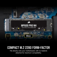 Накопичувач SSD M.2 2280 1TB MP600 PRO NH Corsair (CSSD-F1000GBMP600PNH) Diawest