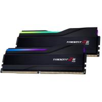 Модуль пам'яті для комп'ютера DDR5 48GB (2x24GB) 7200 MHz Trident Z5 RGB Black G.Skill (F5-7200J3646F24GX2-TZ5RK) Diawest