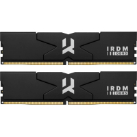 Модуль пам'яті для комп'ютера DDR5 32GB (2x16GB) 6000 MHz IRDM Black Goodram (IR-6000D564L30S/32GDC) Diawest