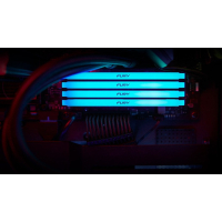Модуль пам'яті для комп'ютера DDR5 16GB (2x8GB) 3200 MHz Beast RGB Kingston Fury (ex.HyperX) (KF432C16BB2AK2/16) Diawest