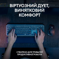 Комплект Logitech MX Keys S Plus Palmrest Wireless UA Graphite (920-011614) Diawest