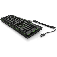 Клавіатура HP Pavilion Gaming 550 RGB 104key Red Hybrid USB Black (9LY71AA) Diawest