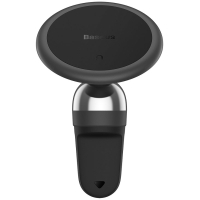 Універсальний автотримач Baseus Magnetic (на решітку) black (SUCC000101) Diawest