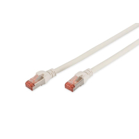 Патч-корд 0.5м, CAT 6 S-FTP, AWG 27/7, LSZH, white Digitus (DK-1644-005/WH) Diawest