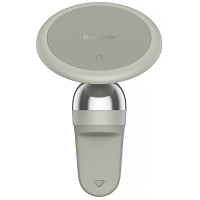 Універсальний автотримач Baseus Magnetic (на решітку) creamy-white (SUCC000102) Diawest