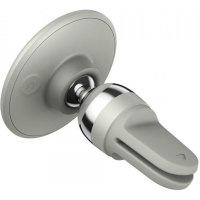 Універсальний автотримач Baseus Magnetic (на решітку) creamy-white (SUCC000102) Diawest