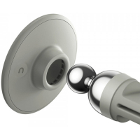 Універсальний автотримач Baseus Magnetic (на решітку) creamy-white (SUCC000102) Diawest