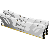 Модуль пам'яті для комп'ютера DDR5 64GB (2x32GB) 6000 MHz Renegade White Kingston Fury (ex.HyperX) (KF560C32RWK2-64) Diawest