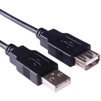 Дата кабель USB 2.0 AM/AF 2.0m Manhattan Kingda (KDUSB2004-2M) Diawest