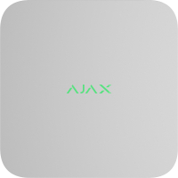 Реєстратор для відеоспостереження Ajax NVR_8/біла Diawest