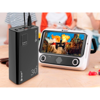 Батарея універсальна Tracer Modi 30000mAh PD/20W, QC/3/0, 4*USB, microUSB, Type-C (TRABAT47062) Diawest