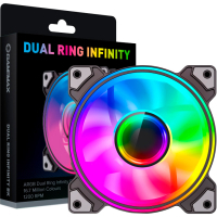 Кулер до корпусу Gamemax Dual Ring Infinity BK Diawest
