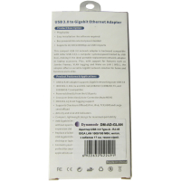 Перехідник USB 3.0 to RJ45 Gigabit Lan Dynamode (DM-AD-GLAN) Diawest