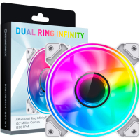 Кулер до корпусу Gamemax Dual Ring Infinity WH Diawest