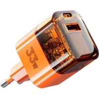 Зарядний пристрій Proda Azeada PD-A88 33W GAN Orange (PD-A88-OR) Diawest