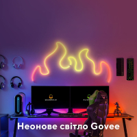 Світлодіодна стрічка Govee Neon LED Strip Light 3м Білий (H61A03D1) Diawest
