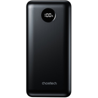 Батарея універсальна Choetech 20000mAh, PD/3.0/45W, QC/3.0/18W, USB-C, 2*USB-A (B653-CCBK) Diawest