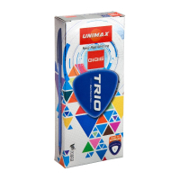 Ручка кулькова Unimax Trio, червона (UX-104-06) Diawest