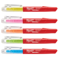 Маркер Milwaukee текстмаркерів InkZAll кольорові, 5шт (48223206) Diawest