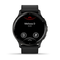 Смарт-годинник Garmin Venu 3, Black + Slate, Leather, GPS (010-02784-52) Diawest