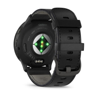 Смарт-годинник Garmin Venu 3, Black + Slate, Leather, GPS (010-02784-52) Diawest