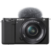 Цифровий фотоапарат Sony Alpha ZV-E10 kit 16-50mm Black (ZVE10LB.CEC) Diawest