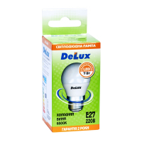 Лампочка Delux BL50P 7Вт 6500K 220В E27 (90020562) Diawest