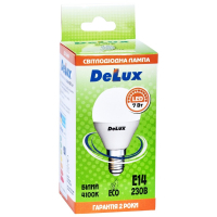 Лампочка Delux BL50P 7Вт 4100K 220В E14 (90020560) Diawest
