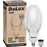 Лампочка Delux OLIVE 80w E27 6000K (90011622) Diawest