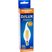 Лампочка Delux BL37B 4 Вт tail 2700K 220В E14 filament (90011685) Diawest