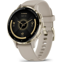 Смарт-годинник Garmin Venu 3S, French Gray + Soft Gold, GPS (010-02785-02) Diawest