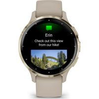 Смарт-годинник Garmin Venu 3S, French Gray + Soft Gold, GPS (010-02785-02) Diawest