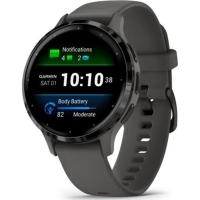 Смарт-годинник Garmin Venu 3S, Pebble Gray + Slate, GPS (010-02785-00) Diawest