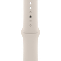 Смарт-годинник Apple Watch Series 9 GPS 45mm Silver Aluminium Case with Storm Blue Sport Band - M/L (MR9E3QP/A) Diawest