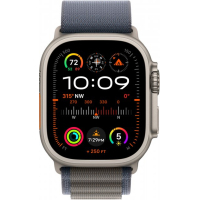 Смарт-годинник Apple Watch Ultra 2 GPS + Cellular, 49mm Titanium Case with Blue Alpine Loop - Medium (MREP3UL/A) Diawest