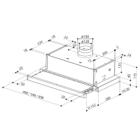 Витяжка кухонна Faber Flexa Ng Hip Am A60 (315.0635.133) Diawest