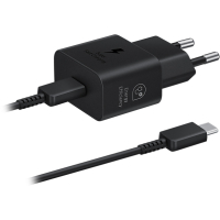 Зарядний пристрій Samsung 25W Power Adapter (w C to C Cable) Black (EP-T2510XBEGEU) Diawest
