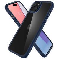 Чохол до мобільного телефона Spigen Apple iPhone 15 Ultra Hybrid Navy Blue (ACS06801) Diawest