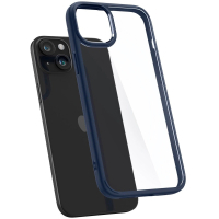 Чохол до мобільного телефона Spigen Apple iPhone 15 Ultra Hybrid Navy Blue (ACS06801) Diawest