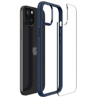 Чохол до мобільного телефона Spigen Apple iPhone 15 Ultra Hybrid Navy Blue (ACS06801) Diawest